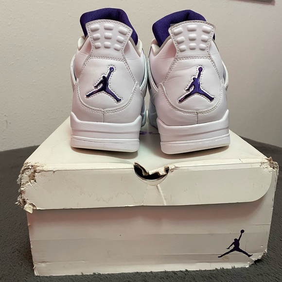 Jordan 4 metallic purple - Picture 5 of 7